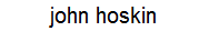 john hoskin