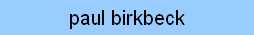 paul birkbeck